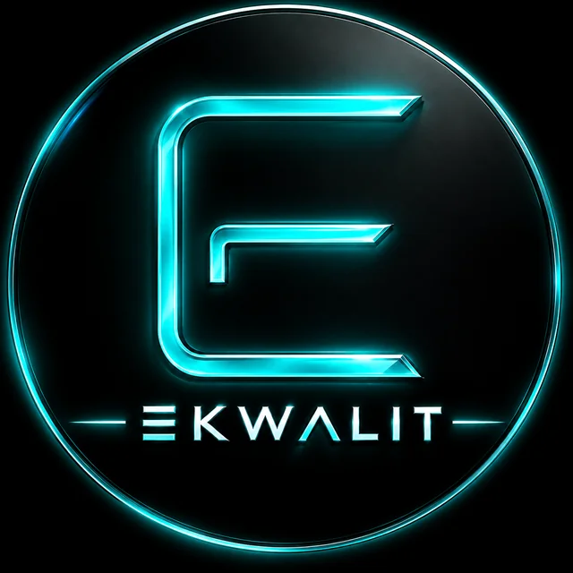Logo de Ekwalit dentro de una vitrina digital